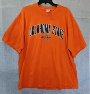Oklahoma State Cowboys T-Shirt 2XL Orange - Picture 1 of 4