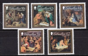 GIBRALTAR #1305-1309 MNH CHRISTMAS ISSUE 2011 - Picture 1 of 1