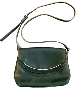 LC Lauren Conrad Blair Black Crossbody Bag Purse, Suede Trim - Picture 1 of 5