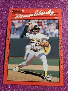 1990 Donruss #210 Dennis Eckersley Oakland Athletics HOF - Bild 1 von 2
