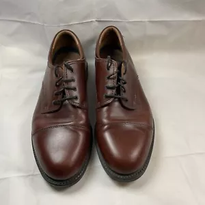 DOCKERS Men’s Size 12 - Brown Oxblood - Leather Dress Shoes Very Good Shape - Picture 1 of 6