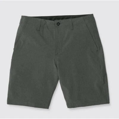 Volcom Men's Kerosene Hybrid Shorts Charcoal Heather NWT - Image 1 of 3