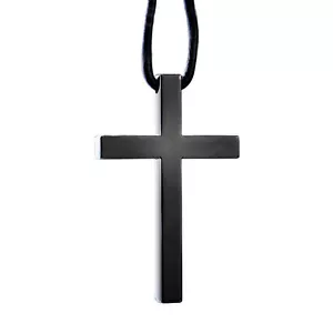 Cross God Jesus Metal Auto Car Pendant Interior Rearview Mirror Hanging Ornament - Picture 1 of 4