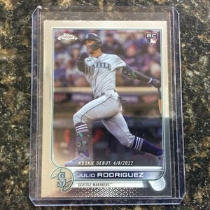 2022 Topps Chrome Update Series - Rookie Debut #USC165 Julio Rodriguez (RC) - Picture 1 of 2