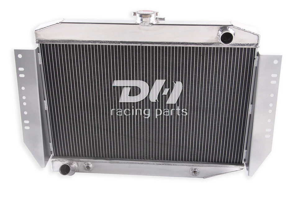 Radiador de aluminio de 4 filas para Jeep Cherokee Wagoneer serie J10 1972-1979 5,9 L V8 Foto 1 de 4