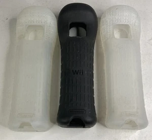 Lot of 3 OEM Nintendo Wii Controller Rubber Silicone Covers - Picture 1 of 4