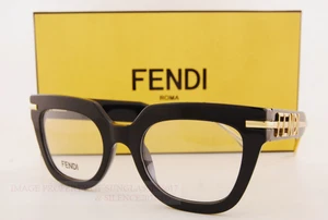 Nagelneue FENDI Brillenfassung FE 50065I 001 schwarz für Damen Größe 50 mm - Bild 1 von 5
