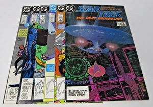 Star Trek: The Next Generation #1-6 1988 [VF/NM] Juego completo de alto grado DC - Imagen 1 de 7