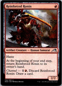 Ronin U Kamigawa reforzado: Neon Dynasty 158 casi nuevo - Imagen 1 de 2
