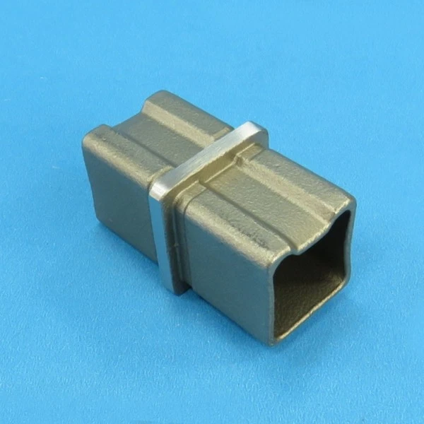 Edelstahl Verbinder 30x30 Mm Vierkantrohr Quadratrohr Geschliffen V2a