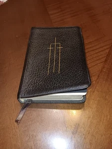 Worship in Song Nazarene Hymnal Leather 1972 Lillenas USA - Foto 1 di 4