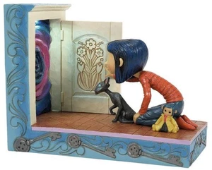 Jim Shore Coraline Kneeling Down Door Through the Keyhole... Figurine #6016426 - Picture 1 of 1