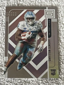 Selecciones del draft Chronicles Status 2021 plata #174 Javonte Williams Carolina del Norte  - Imagen 1 de 2