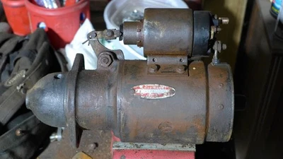 1955 56 Chevy car starter for 235, 12 volt Delco 1107644 WORKS see video, Belair - Image 1 of 4