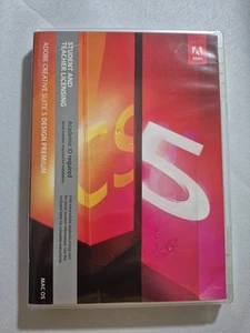 Adobe Creative Suite 5 Design Standard MAC OS Student and Teacher w/ Code & SN - Picture 1 of 9