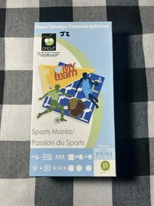 Cricut Cartridge Sports Mania - Football Baseball Basketball Soccer ungetestet - Bild 1 von 7