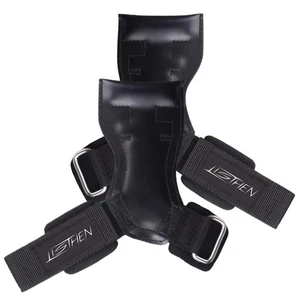 Straps da Palestra per Polsi Gripps con Ganci per Sollevamento Pesi e Stacco da - Foto 1 di 24