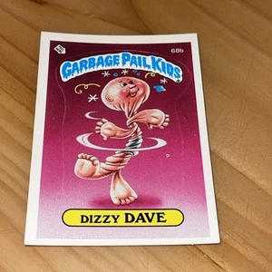 1985 Topps Garbage Pail Kids GPK Series 2 # 68b Dizzy Dave - Bild 1 von 2