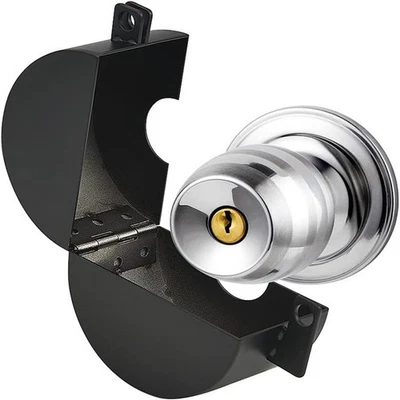 Home Security Door Knob Lock Out Device Convenient for Caregivers and Families - Image 1 of 4