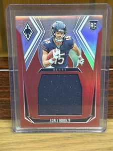 2024 Phoenix - Rom Odunze Pandora Rookie Patch Red Prizm /99 (RC) Bears - Bild 1 von 2