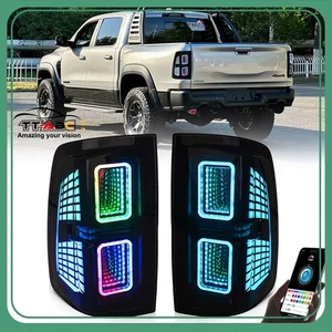 LED Tail Light For 2009-2018 Dodge Ram 1500 4th Gen Start Up Animation Rear Lamp - Foto 1 di 22