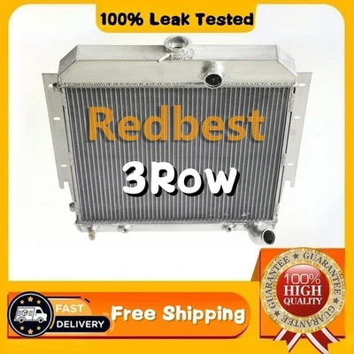 3Row Aluminum Radiator For 1963-1966 Dodge Dart/ Plymouth Barracuda Valiant 3.7L - Imagem 1 de 4