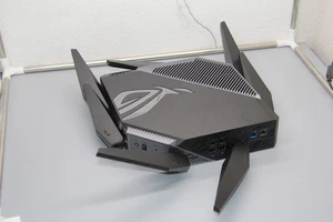 ASUS ROG Rapture GT-AXE11000 Wi-Fi 6E Router - Black - Fast Ship - Afbeelding 1 van 3