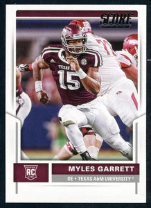 MYLES GARRETT Browns 2017 Score Football #337 Rookie Card SP RC / 4 Available - Picture 1 of 2