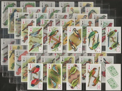 WILLS FOUR ACES-FULL SET- BIRDS OF BRILLIANT PLUMMAGE 1924 (PC INSET 52 CARDS) - Image 1 of 4