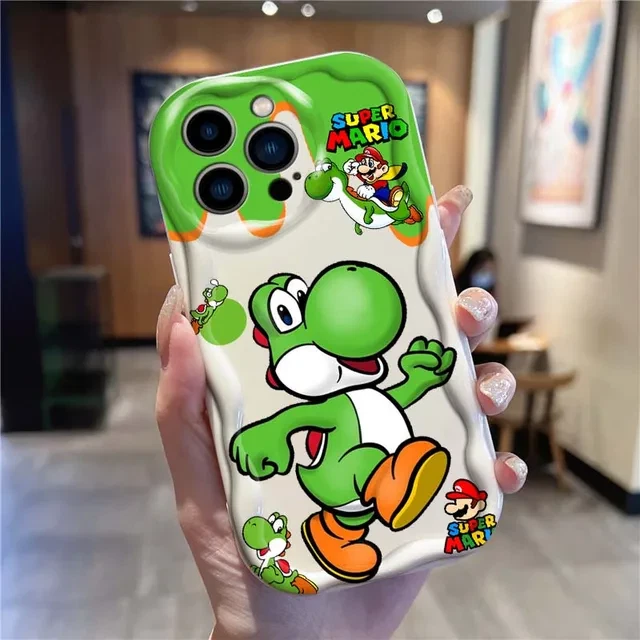Super Mario Bros Yoshi iPhone case 11, 12, 13, 14, 15 - Image 1 of 1