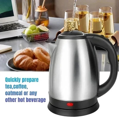 Electric Water Kettle New 2L Hot Water Kettle Stainless Steel Hot Boil Tea Maker - Image 1 of 4