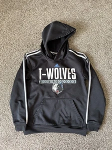 Adidas Minnesota Timberwolves NBA Hoodie Youth Medium • EUC - Picture 1 of 4