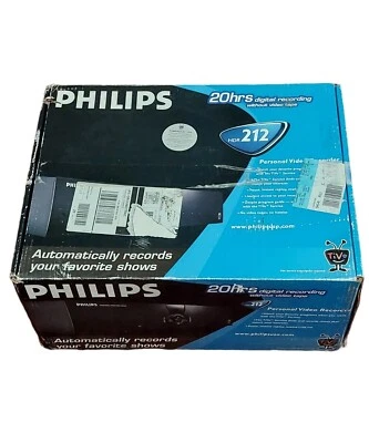 New Never Used Philips HDR 212 Tivo Digital Video Recorder TV Receiver  - Image 1 of 4