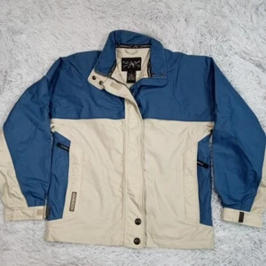 Storm Tech Womens Jacket Biege M Waterproof Coat Breathable Lightweight Pockets - Picture 1 of 18