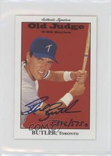 1995 Signature Rookies Old Judge T-95 Minis Auto /5750 Rich Butler #8 Auto