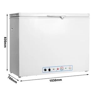 2-way Gas Freezer Propane-powered Cooler RV Fridge Propane Chest Freezer 220V - Picture 1 of 15