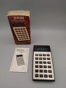 Calculadora Texas Instruments Ti-1025 de colección ~ probada y funciona bien con caja Manu - Imagen 1 de 4