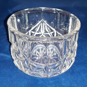 Vintage Klarglas Zuckerdose - Bild 1 von 4