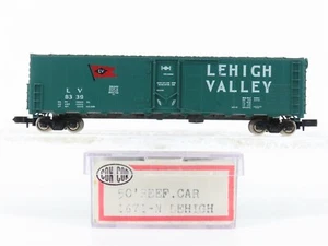 N Scale Con-Cor 1671-N LV Lehigh Valley 50' Reefer #8339 - Picture 1 of 11