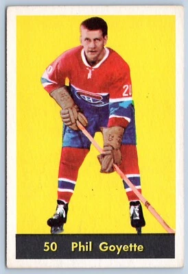 PHIL GOYETTE 1960-61 PARKHURST 60-61 #50 EX/EX+         71084 - Image 1 of 2