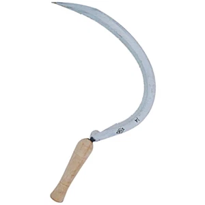 Landscape Scythe with Serrated Curved Blade, 14 In. - Picture 1 of 12