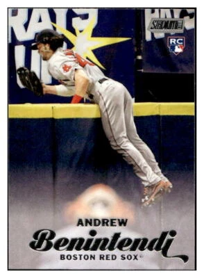 2017 Stadium Club #149 Andrew Benintendi Rookie RC - Image 1 of 2