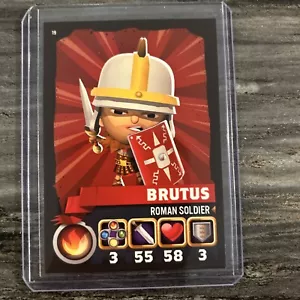 2015 Topps World of Warriors Trading Card Game TCG Brutus Roman Soldier #19 - Picture 1 of 2
