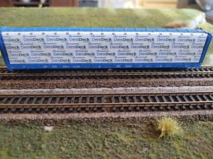N Scale Centerbeam Lumber Load ( 73' ) Georgia Pacific DensDeck ( 2 Pieces ) - Picture 1 of 1