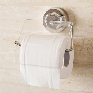 Toilettenpapierhalter WC Rollenhalter Edelstahl Ohne Bohren Klopapierhalter Wand - Picture 1 of 5