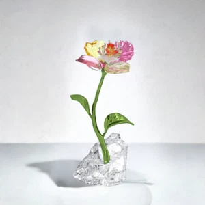 Figura Pequeña Flor Idilia Cristal Swarovski 5639883 Nueva en Caja - Imagen 1 de 3