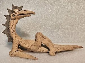 Estatua de cerámica de dragón - fantasía - Imagen 1 de 8