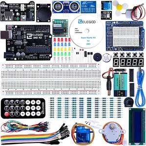 ELEGOO UNO R3 Starter Kit Kompatibel Mit Arduino IDE Projekt Einsteigerset Mit T - Bild 1 von 12