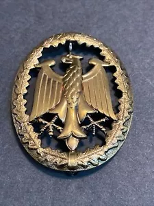 T72 Vintage German Military Proficiency Uniform Badge Pin Medal Hat Cap Eagle - Picture 1 of 6