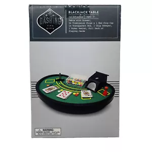Mini tavolo Blackjack con cassetto e tutti gli accessori di Dashing Fine set regalo - Foto 1 di 5